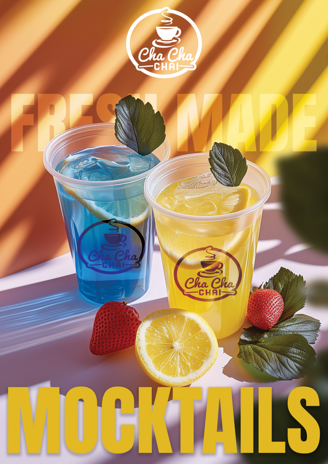 Cha Cha Chai poster design